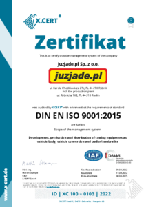 Certificate 9001